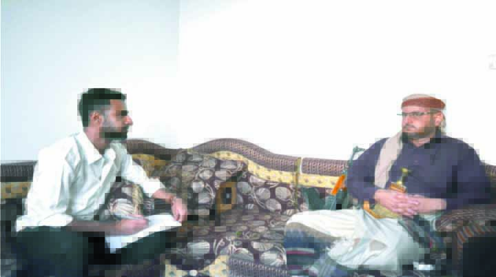 المحافظ مع المحرر شايف العين